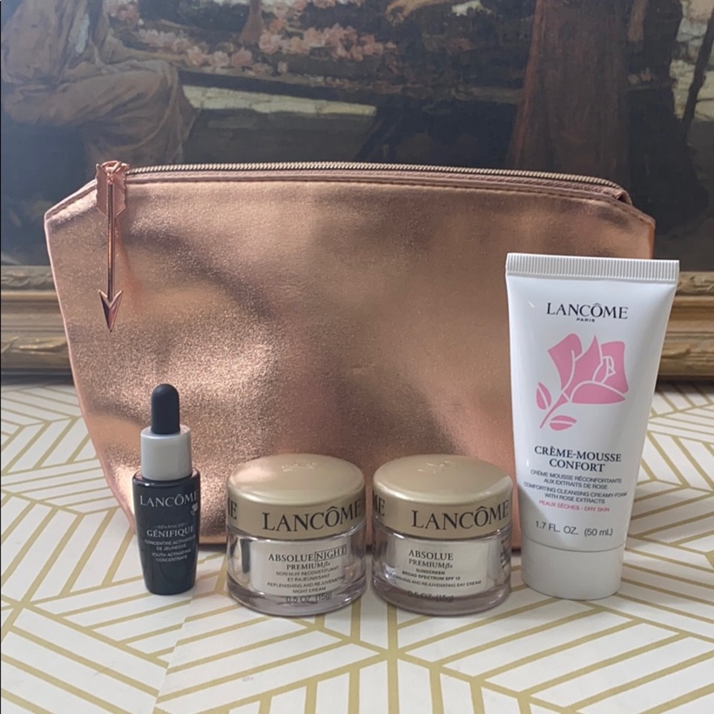 Lancome Skincare Bundle Bag Full Set
